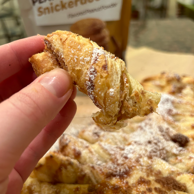 Snickerdoodle Christmas Tree Twist with Snickerdoodle FPB