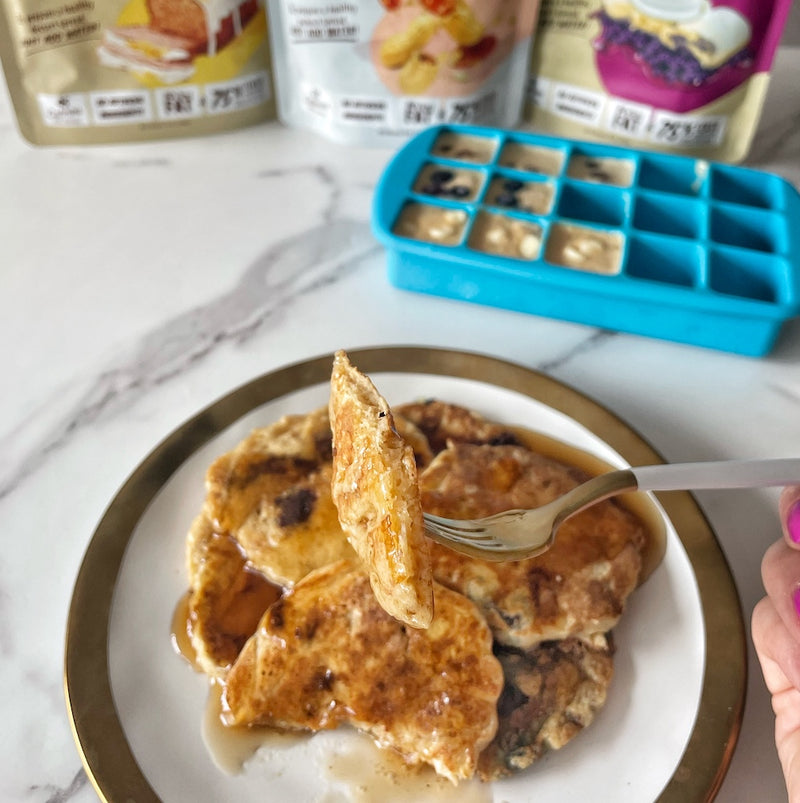 freezer pancakes flavored peanut butter powder