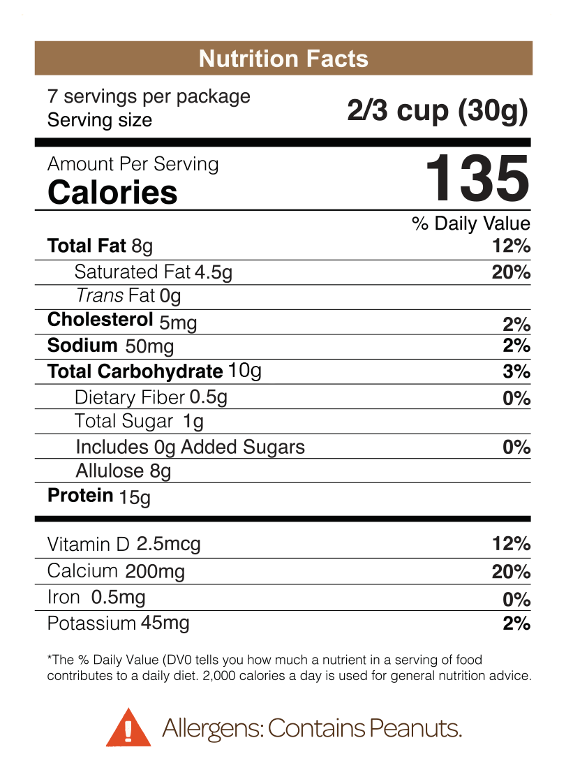 Choco Peanut Butter Cup Puffs