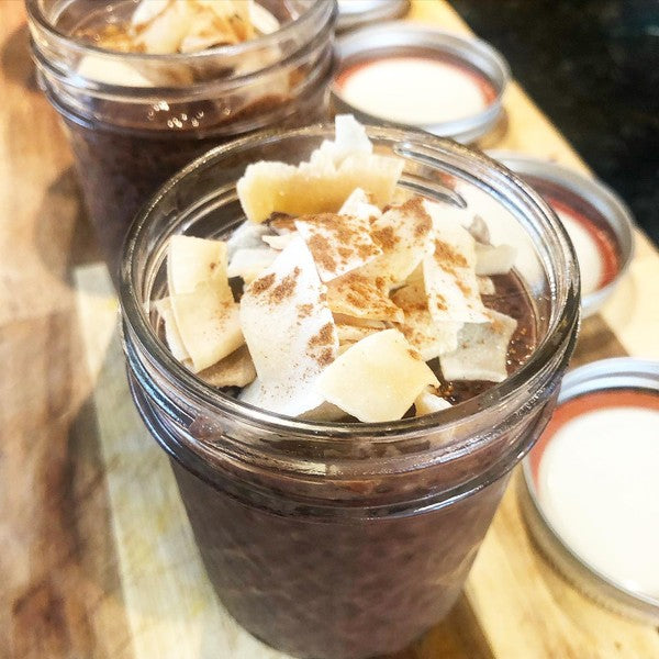 Chocolate Churro Chia Pudding