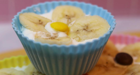 Banana Blossom Yogurt Cups