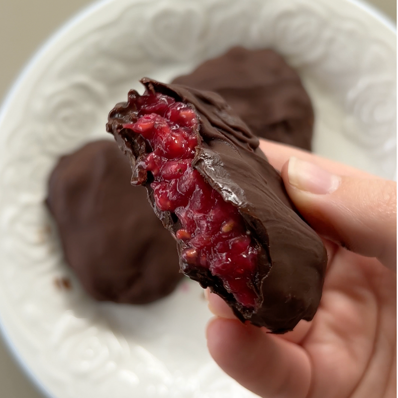 Raspberry Bites with Your Favorite FPB Flavor