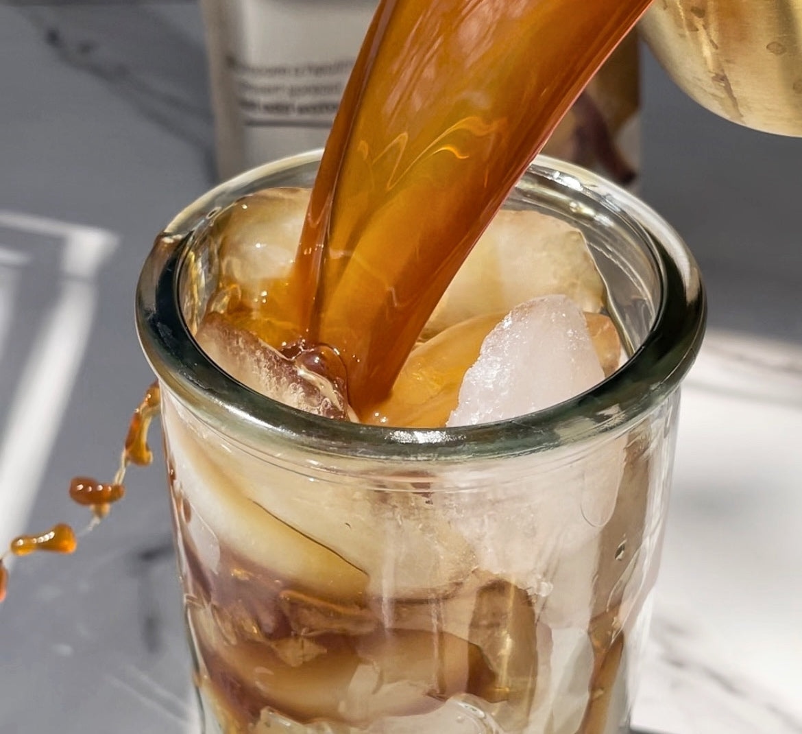 easy pumpkin cold brew flavored peanut butter powder