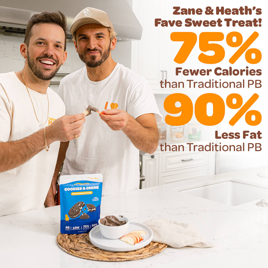 Zane and Heath partners with Flavored PB Co